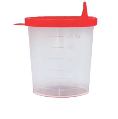 URINBECHER mit Schnappdeckel 1 St von Dr. JUNGHANS