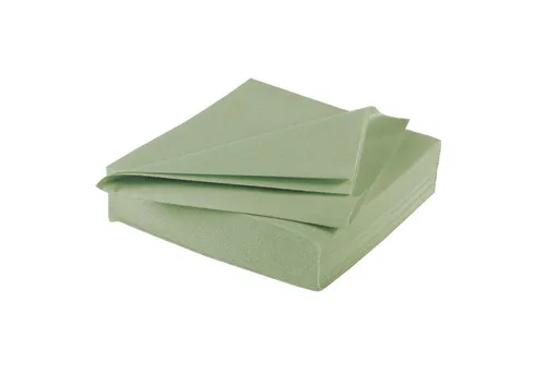 AVA Papierserviette, Servietten stoffähnlich 40x40cm 25 Stück Eukalyptus