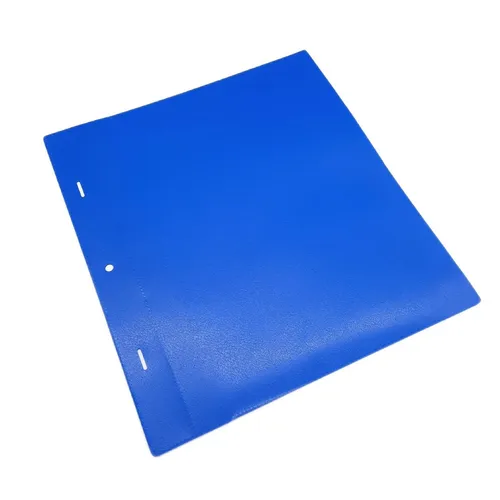 Durable Kennzeichnungstasche 175407 - A4 quer, blau, 50 Stück - Hefter & Mappen, ideal für sichere Kennzeichnung von Gitterboxen mit staub- und feuchtigkeitsgeschützter Klappe sowie dokumentenechter Verarbeitung.