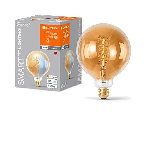 LEDVANCE Smart+ WiFi Filament Globe Lampe E27 Dimmbar von LEDVANCE