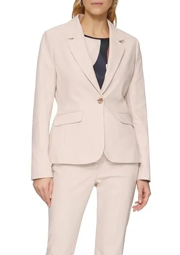 s.Oliver BLACK LABEL Jackenblazer mit Reverskragen in Rosa - Business-Mode mit einem eleganten Reverskragen, atmungsaktiv und elastisch für perfekten Tragekomfort, ideal für den modernen Büroalltag.