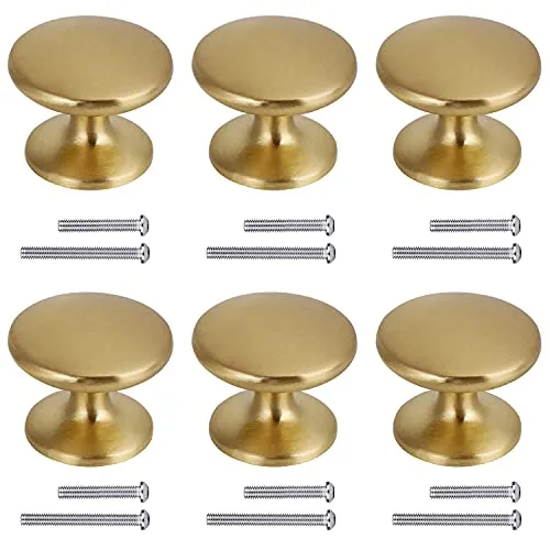 Schrankknäufe & -griffe Gold von BIGLUFU