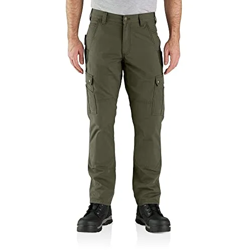 Carhartt RELAXED RIPSTOP CARGO WORK PANT 105461 - W36/L30 - Robuste Ripstop Cargo-Arbeitshose mit UNGEZWUNGENER PASSFORM und Rugged Flex® für optimale Bewegungsfreiheit. Ideal für harte Arbeitseinsätze.
