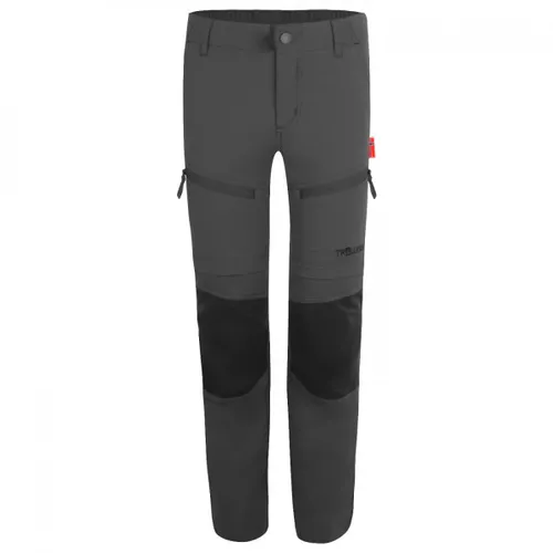 TROLLKIDS Trekkinghose Nordfjord Slim Fit grau 146 von TROLLKIDS