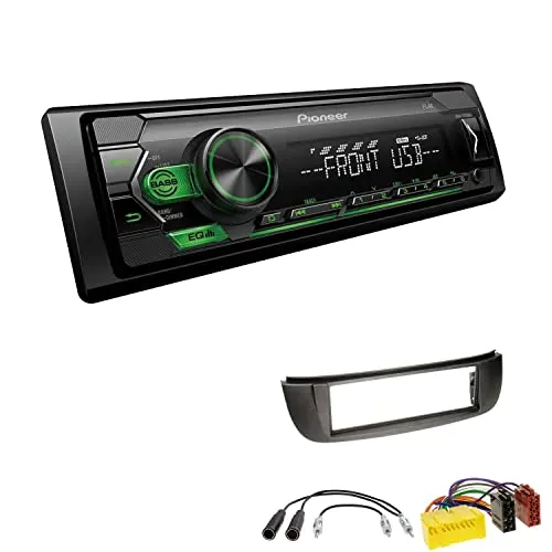 Pioneer MVH-S120UBG 1-DIN Autoradio mit USB und grüner Beleuchtung