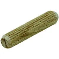 Holzdübel geriffelt 10 mm x 40 mm 26 Stück FSC®