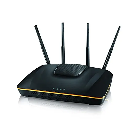 Zyxel Armor Z1 Dual Band Wireless Router NBG6816 - AC2350 - Router mit Wireless-AC-Performance bis zu 2350 Mbps, StreamBoost-Technologie für mehrere Geräte und USB 3.0 Unterstützung für schnelles Netzwerk-Management.
