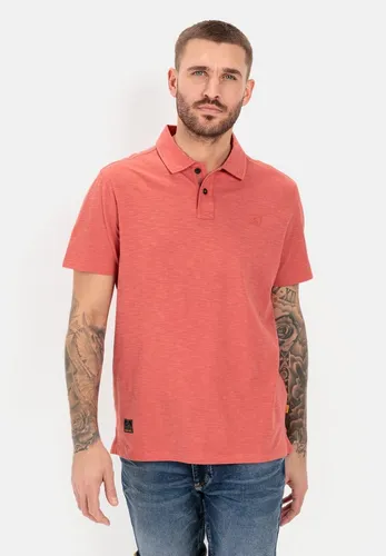 camel active Herren Piqué-Poloshirt aus zertifiziertem Organic Cotton - Poloshirt aus GOTS-zertifiziertem Organic Cotton mit authentischen Wascheffekten. Ideal für umweltbewusste Männer, die Stil und Komfort schätzen.