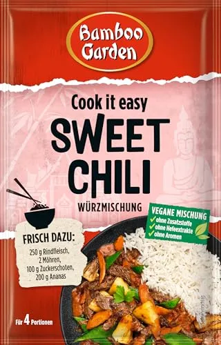Bamboo Garden, Sweet Chili Gewürzmischung, 25 g