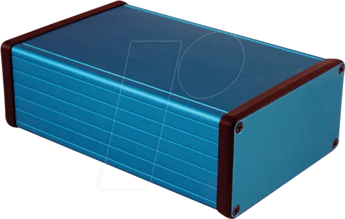 1455N1601BU Profilgehäuse - Gehäuse Bausätze, ideal für Tisch- und Handanwendungen mit verschraubbaren Gehäuseteilen für einfache Montage von Leiterplatten.