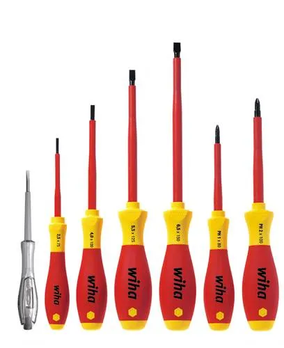 Wiha Schraubendreher SoftFinish electric Set, 7-teilig VDE von Wiha