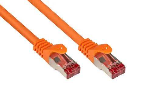 Kabelmeister Patchkabel Ethernet Netzwerkkabel, RJ45 Stecker gerade, RJ45 Stecker gerade (15 cm)