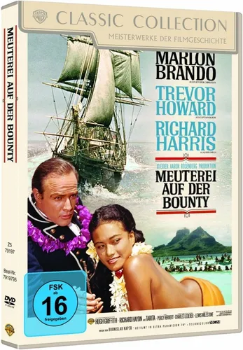 Meuterei auf der Bounty - Special Edition (2 DVDs) - Erleben Sie die packende Geschichte der Meuterei auf der Bounty mit Marlon Brando und Trevor Howard in dieser hochwertigen Special Edition. Ideal für Filmfans und Geschichtsinteressierte.