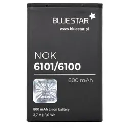 Akku Ersatz kompatibel mit Nokia 6100 / 6131 / 6300 / 6101 / 1661 / 7270 800 mAh Austausch Batterie Accu BL-4C