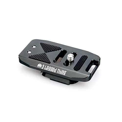 Legged Thing BASE70 PD Arca und Peak-Design- kompatible Schnellwechselplatte 70mm - Grau 3