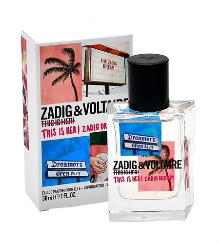 Zadig & Voltaire This Is Her! Zadig Dream - Eau de Parfum 30ml - Eau de Parfum für Herren mit einem einzigartigen Duft, der Selbstbewusstsein und Individualität ausstrahlt - ideal für besondere Anlässe.