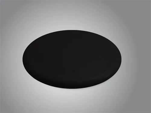 Systemceram Sink Cover Keramik Nero 090668 - Elegante Abdeckung für den Auslauf in glänzendem Schwarz. Hergestellt aus hochwertiger Keramik, ideal für eine stilvolle Küchengestaltung.