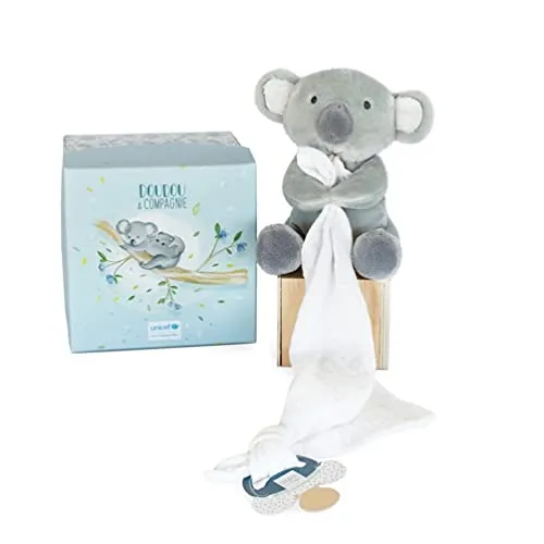 Doudou et Compagnie UNICEF CHMUSETUCH-SCHNULLERHALTER KOALA von Doudou et Compagnie
