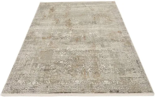 OCI DIE TEPPICHMARKE Läufer BESTSELLER CAVA, goldfarben - Teppich in rechteckiger Form, 80 cm x 300 cm, aus glänzender Viskose, ideal für Wohnzimmer, pflegeleicht und fussbodenheizungsgeeignet, bringt Eleganz und Stil in Ihr Zuhause.