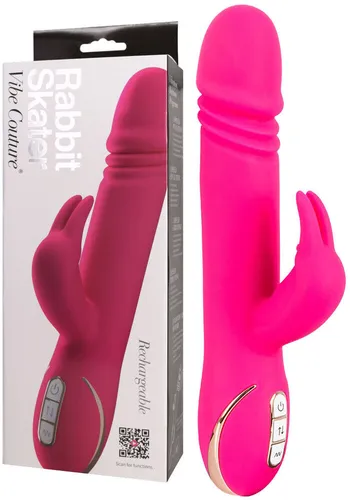 Vibrator Sexspielzeug Klitoris Stimulation Bunny Dildo 7 Vibramodi 3 Stufen USB