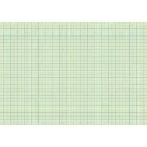 Herlitz Karteikarten 10901494, A7, kariert, 100 Stück, grün