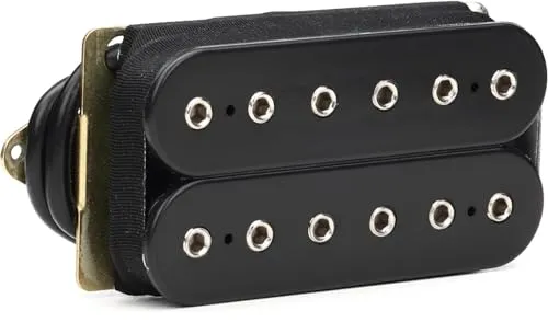 DiMarzio D Activator Bridge DP220 FBK - Hochleistungs-Humbucker für E-Gitarre - Humbucker für E-Gitarre mit Keramikmagnet und 4-adriger Verdrahtung, bietet kraftvollen Sound mit hohem Output von 470. Ideal für rockige Klänge.