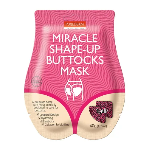 Miracle Shape-Up Buttocks Mask maska modelująca pośladki 40g Pured 8809541193927