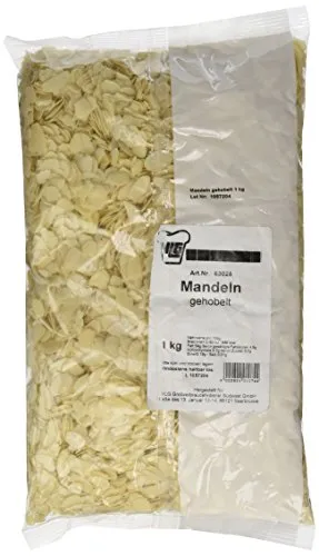 Huber-Kölle Mandeln gehobelt 1 kg, 1er Pack (1 x 1 kg)