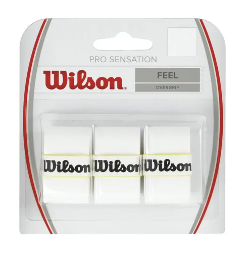 Wilson Overgrip Pro Sensation 0.4mm weiss 3er