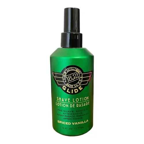 18.21 Man Made Shave Glide Lotion Spiced Vanilla 177 ml - Männerwelt - Luxuriöse Rasierlotion mit Dreifachfunktion: Bereitet vor, schützt während und pflegt nach der Rasur. Angenehmer Duft nach Spiced Vanilla und feuchtigkeitsspendende Formel für eine exakte, angenehme Rasur.