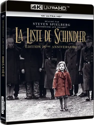 La liste de schindler 4k ultra hd [Blu-ray] [FR Import] von UNIVERSAL