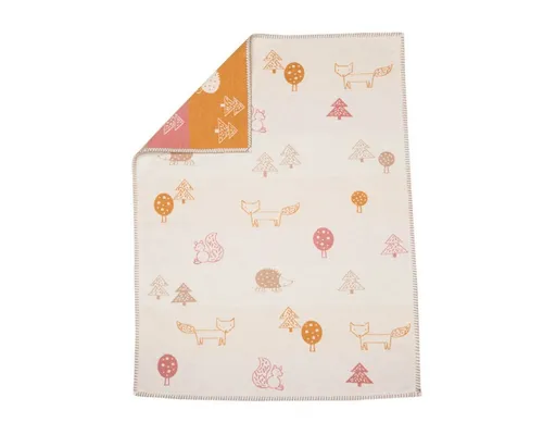 David Fussenegger Bio-Baumwolldecke Lena Waldtiere 6906 von David Fussenegger