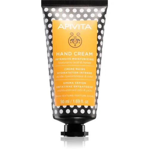 Apivita Hand Care Hand Cream Honey Rich texture feuchtigkeitsspendende Creme für die Hände mit Honig 50 ml