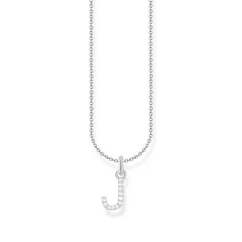 THOMAS SABO Halskette Buchstabe J aus 925 Sterling Silber von THOMAS SABO