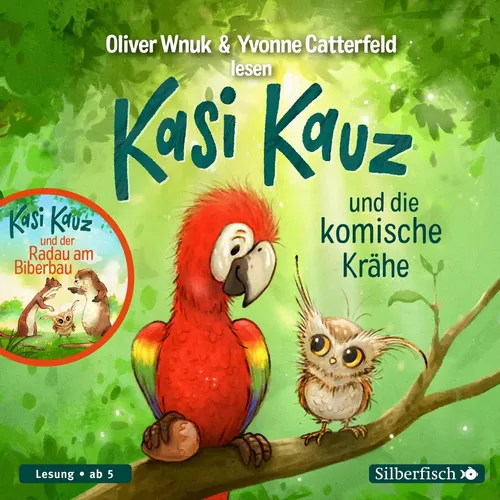 Kasi Kauz und die komische Krähe: 1 CD - Spannende Geschichten für Kinder - Erleben Sie die Abenteuer von Kasi Kauz und der komischen Krähe. Diese CD bietet unterhaltsame Geschichten, die die Fantasie anregen und das Zuhören fördern.