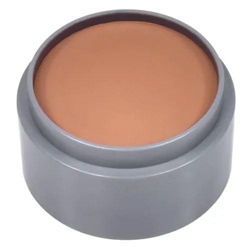 GRIMAS Creme-Make-up Theaterschminke, Hautfarbe W6, 15ml deckende Fettschminke für Visagie und mehr, wischbar, glutenfrei, unparfümiert