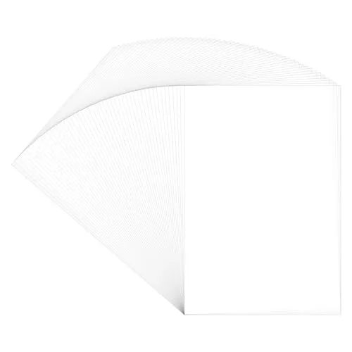 Ideen mit Herz Trennpapier | antihaft | DIN A4 | 40 g/m² | weiß | wiederverwendbar | 50 Blatt | Zubehör Diamond Painting