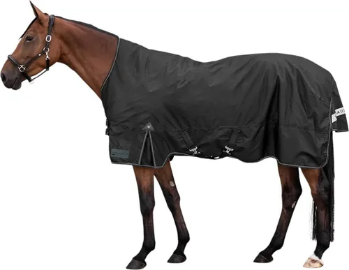 Waldhausen Arctic 100g Halsteildecke 155 cm - Winterdecke für Pferde, 100g Füllung, wasserdicht und atmungsaktiv – Optimaler Schutz bei jedem Wetter mit elegantem Design und reflektierenden Details für erhöhte Sichtbarkeit.