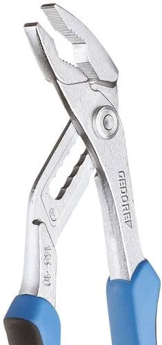 Gedore Wasserpumpenzange 260mm 145 10 JC - Zangen für präzises Greifen, mit verstellbarem Maul für vielseitige Anwendungen und hohe Griffigkeit.