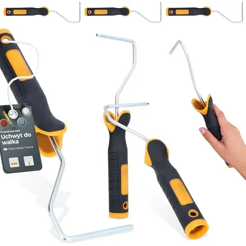 Farbrollerbügel 6 mm x 10 cm Malerbügel Steckbügel Walzenbügel Farbwalzenbügel Malerwalzenbügel Aufsteckbügel Roller Farbroller Bügel Malerwalze Griff Stahl