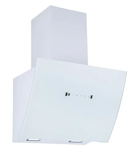 Respekta CH99060WA Dunstabzugshaube - Kopffreie Dunstabzugshaube in Edelstahl mit schrägem Design, platzsparend und energieeffizient (Klasse A). Mit Touch Control und LED-Beleuchtung für ein modernes Kocherlebnis.