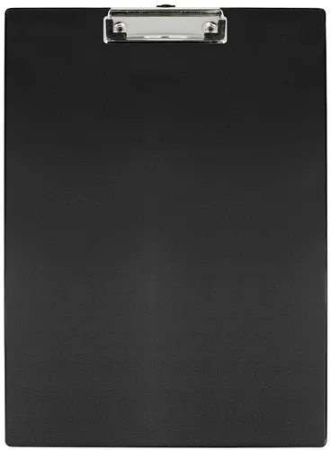 WESTCOTT Klemmbrett mit Folienüberzug DIN A4 schwarz