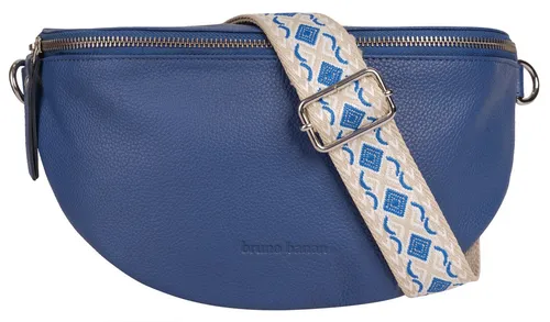 Gürteltasche BRUNO BANANI aus echtem Leder - Gürteltaschen, aus 100% Rindleder, leicht glänzend und ideal für den Alltag. Mit verstellbarem Gurt für bequemen Tragekomfort und ausreichend Platz für Ihre Essentials.