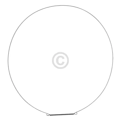 Spannring vorne kompatibel mit WHIRLPOOL 481249298011 für Türmanschette Waschmaschine