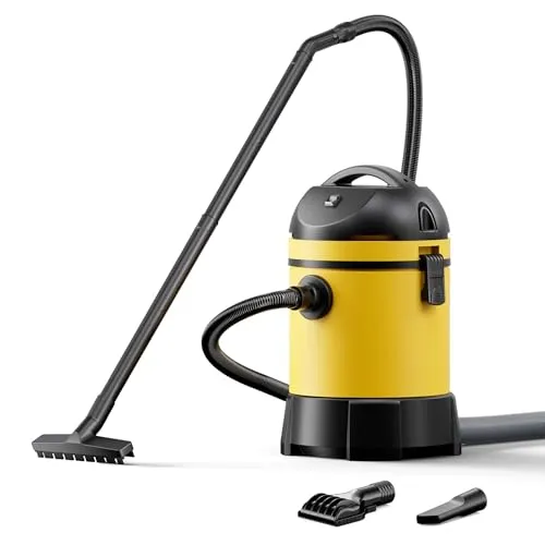 Wiltec Teichsauger 1400 W - Reinigungsgerät für Gartenteiche mit 1400 W Leistung, entfernt mühelos Schlamm und Schmutz, inklusive praktischer Entleerungsautomatik für kontinuierliches Arbeiten.