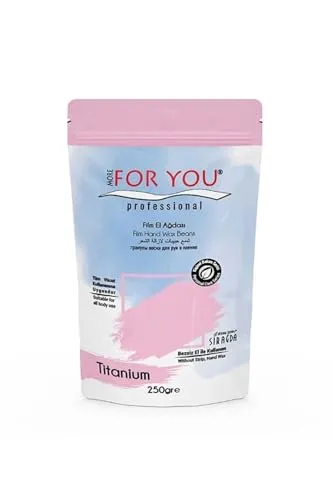 More For You Film Hand Wax Beans Titanium 250gr