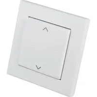 Smart Home Rollladenaktor für Markenschalter (HmIP-BROLL) - Intelligente Hausautomation: Steuern Sie Ihre Rollläden bequem über die Homematic IP App oder Tasterwippe. Einfache Montage in Standard-Schalterdosen für mehr Komfort.