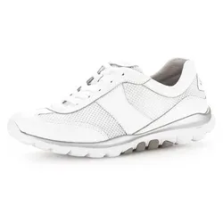 GABOR ROLLINGSOFT Damen Sneaker Gr. 41 in Weiß in weiß von Gabor