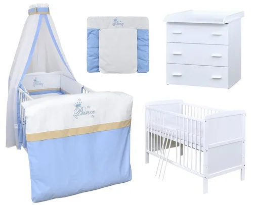 Baby-Delux Babyzimmer Komplettset Prince