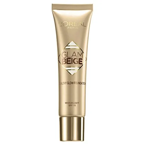L'OREAL - Fond de teint - GLAM BEIGE Bonne Mine Naturelle SPF20-30ml - MEDIUM CLAIR